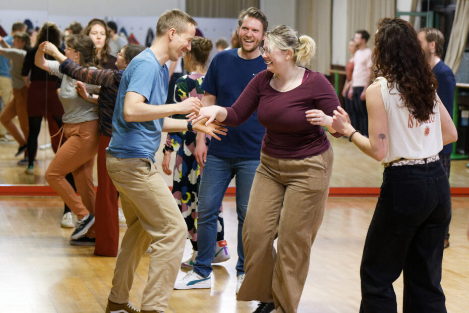 Lindy Hop Dansles Foto: Luc Depreitere